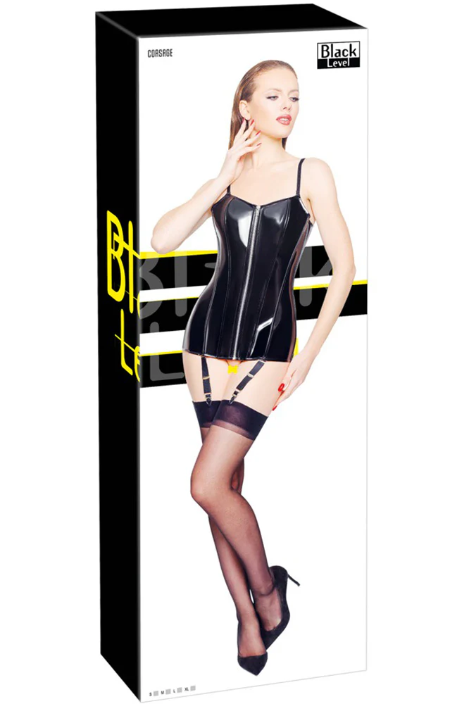 Black Level Vinyl Laced Corsage (L, XL) - Image 9