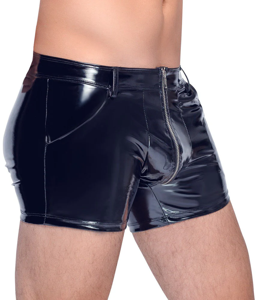Black Level Vinyl Shorts - Image 2