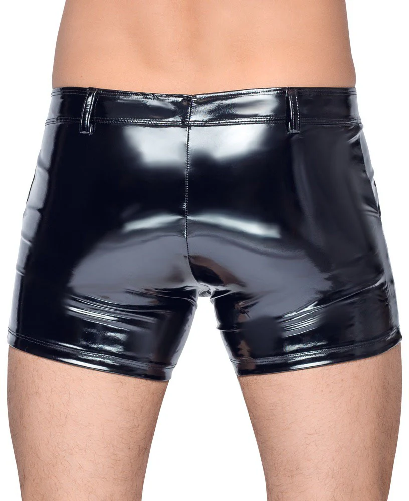 Black Level Vinyl Shorts - Image 3
