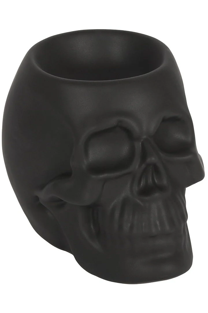 Black Skull Oil Burner