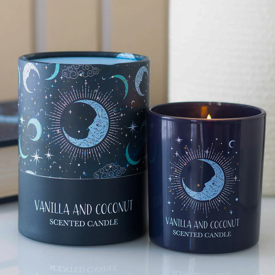 Blue Moon Vanilla and Coconut Candle - Image 4