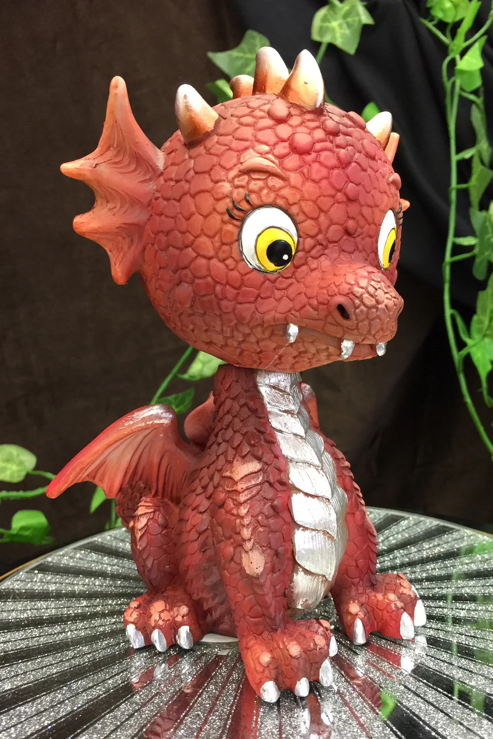 Bobflame Red Dragon Bobble Head - Image 2
