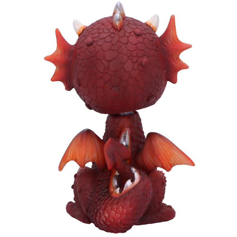 Bobflame Red Dragon Bobble Head - Image 5