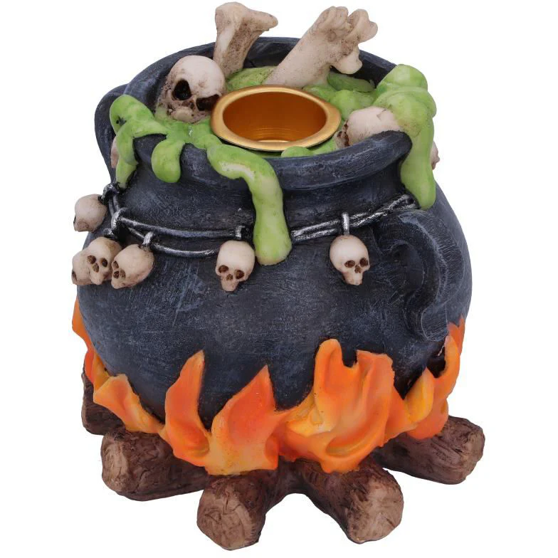Bubbling Brew Candle / Incense Cone Holder - Image 2