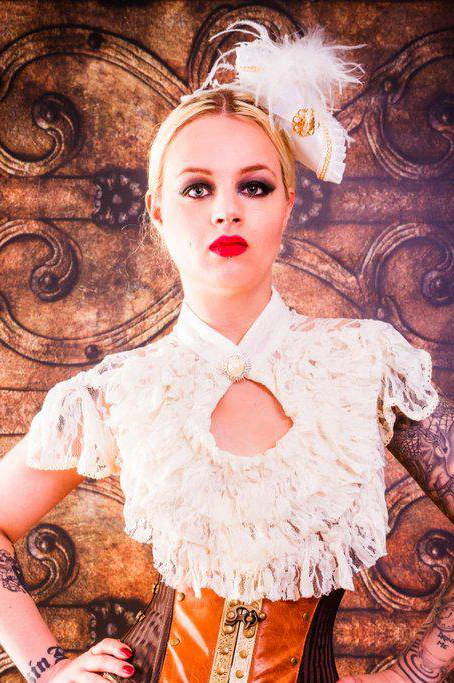 Burleska Dita Top Cream (M, 2XL)