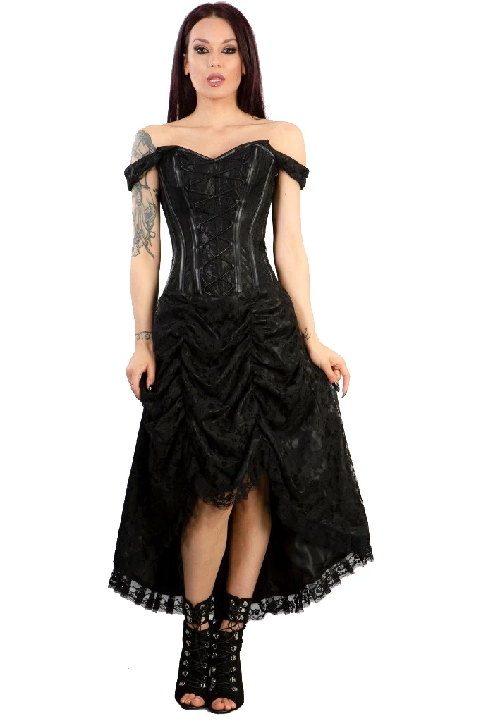 Burleska Passion Corset Dress Black - Image 2