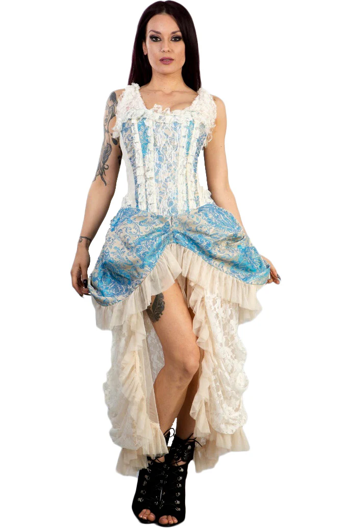 Burleska Versailles Blue Corset Dress