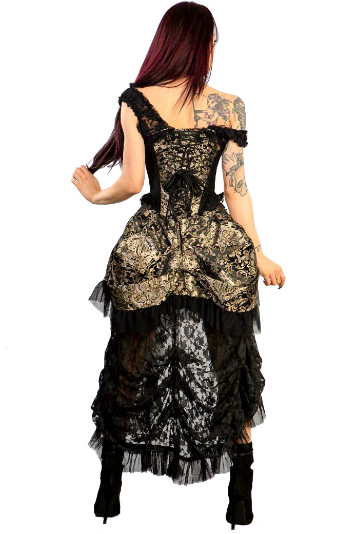 Burleska Versailles Gold Corset Dress - Image 5