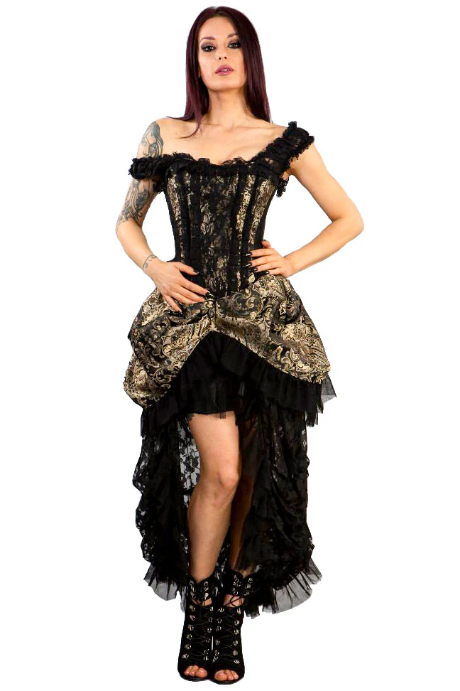 Burleska Versailles Gold Corset Dress - Image 6