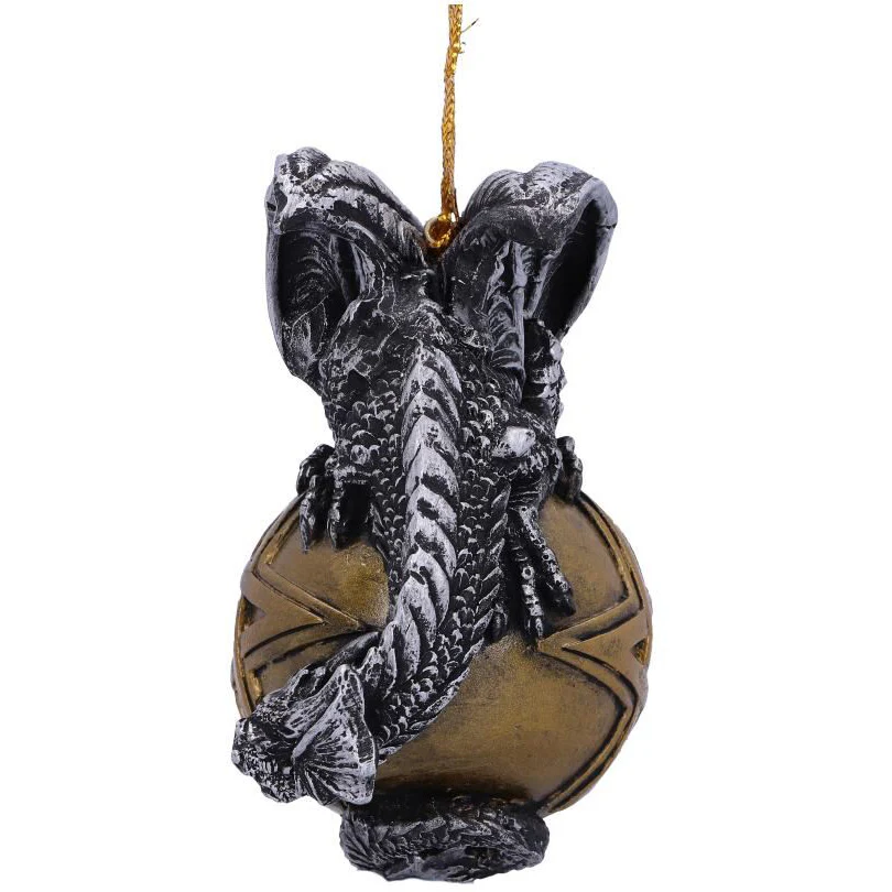 Caspar Festive Hanging Dragon Ornament - Image 2
