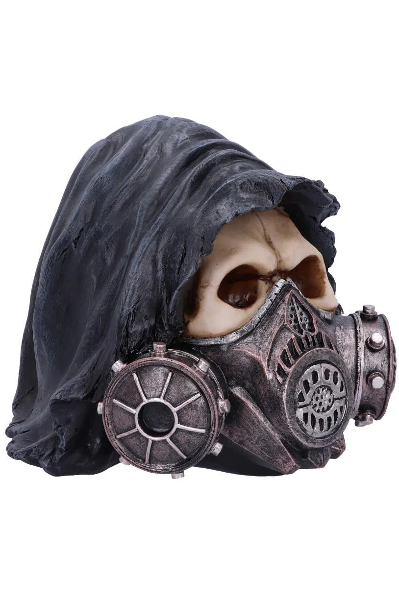 Catch Your Breath Steampunk Skull