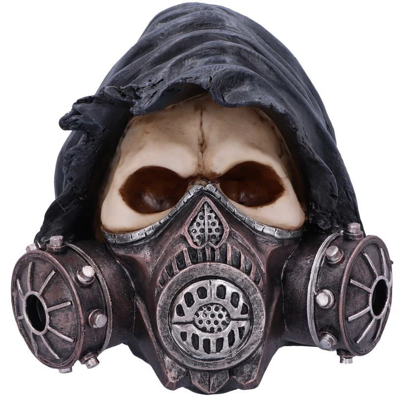 Catch Your Breath Steampunk Skull - Image 6