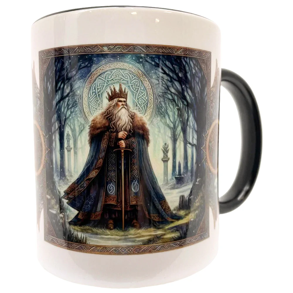 Celtic God Dagda Mug Art101 - Image 4