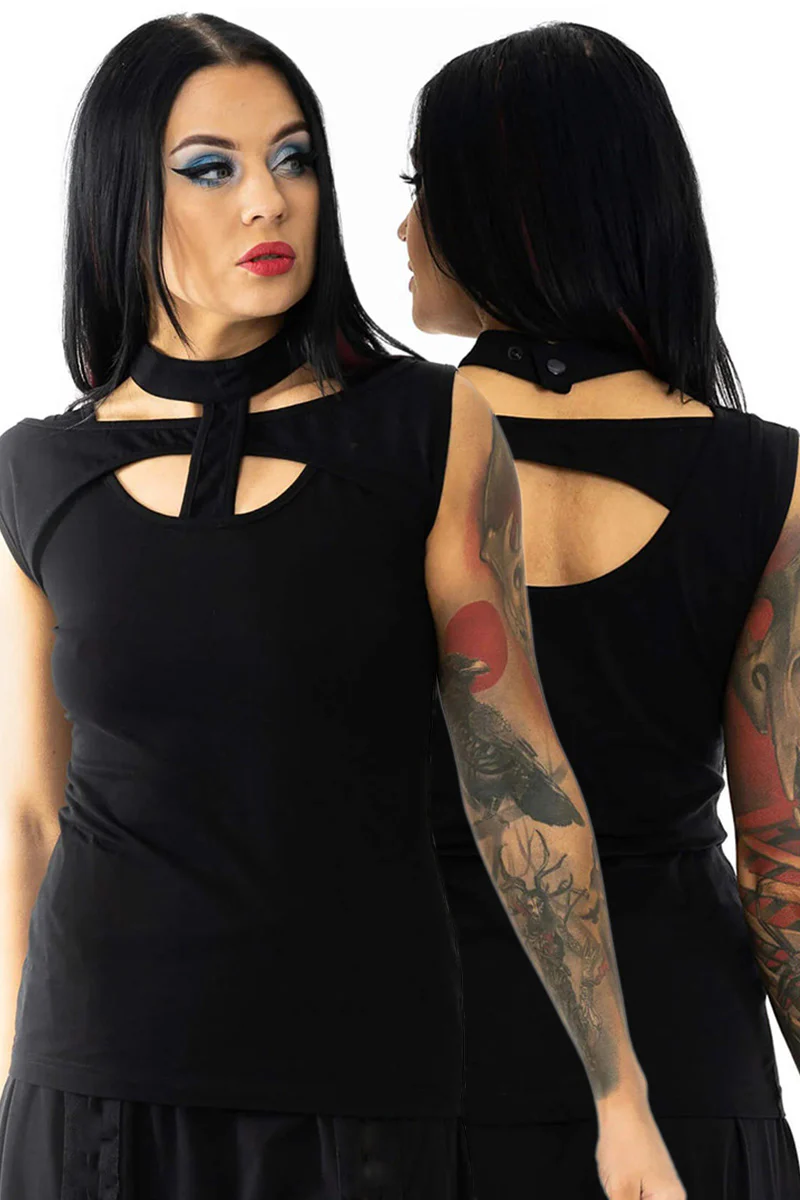 Chemical Black Rumi Top