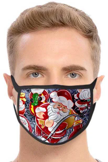 Christmas Face Mask Santa