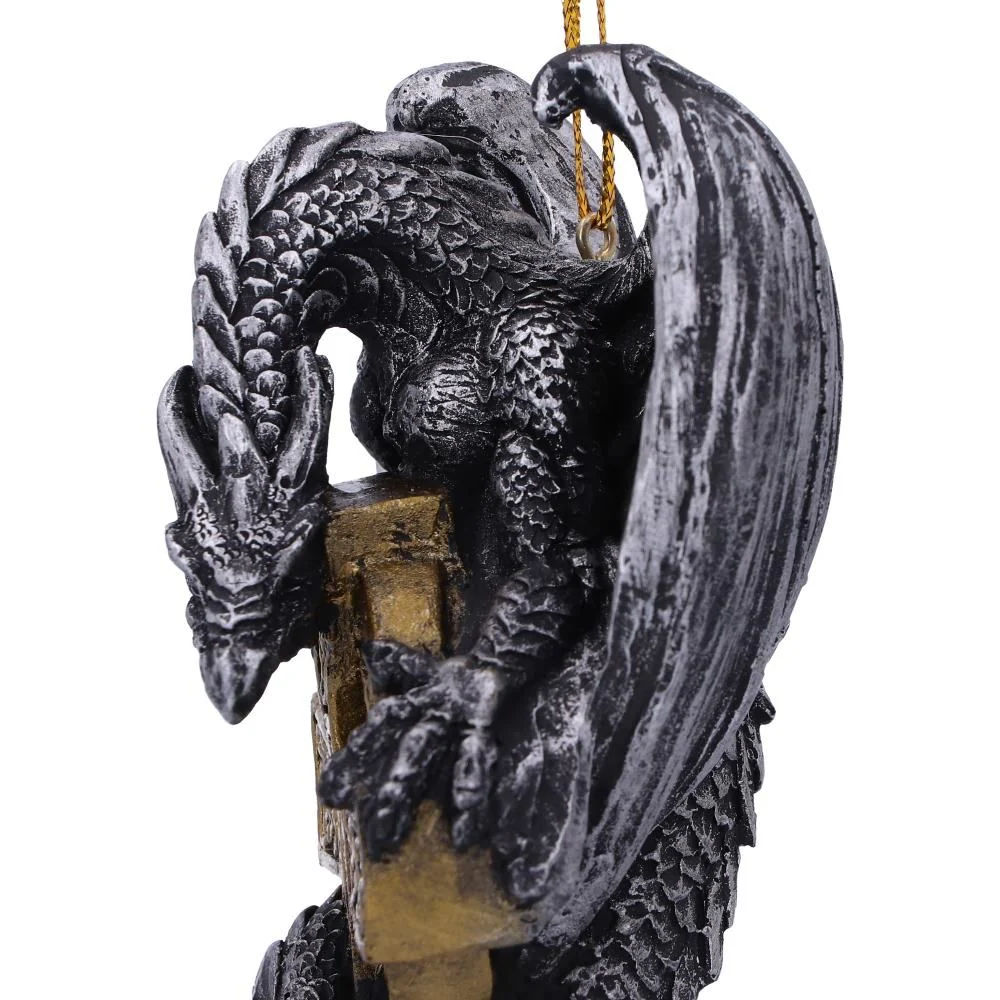 Claus Festive Hanging Dragon Ornament - Image 6