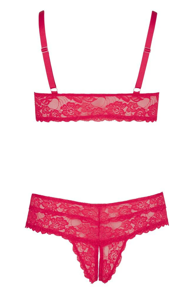 Cottell Curves Red Bra and Briefs (XL) - Image 7
