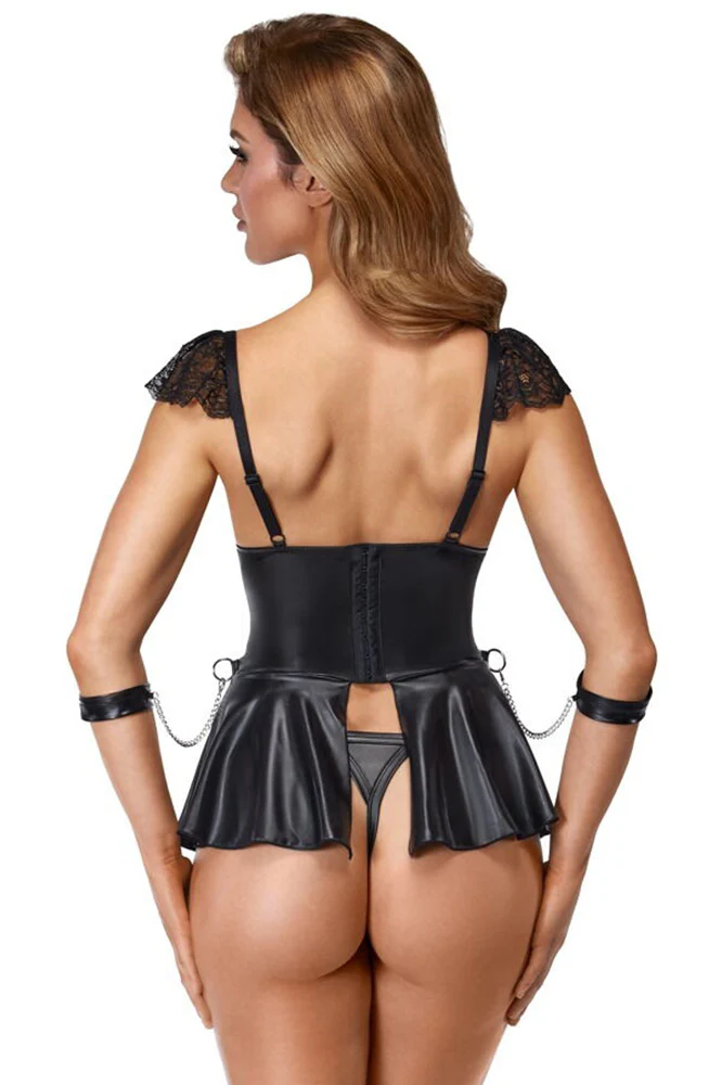 Cottelli Bondage 3-piece Lingerie Set - Image 5