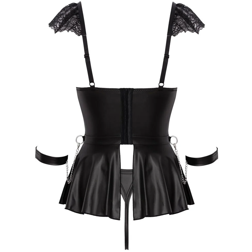 Cottelli Bondage 3-piece Lingerie Set - Image 7
