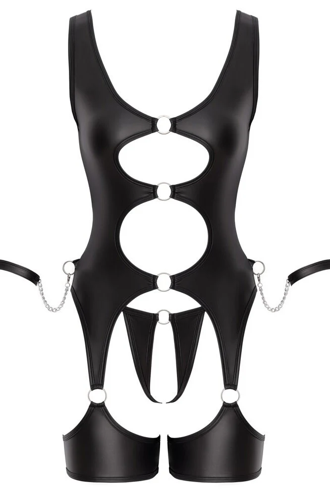 Cottelli Bondage Basque Set - Image 7