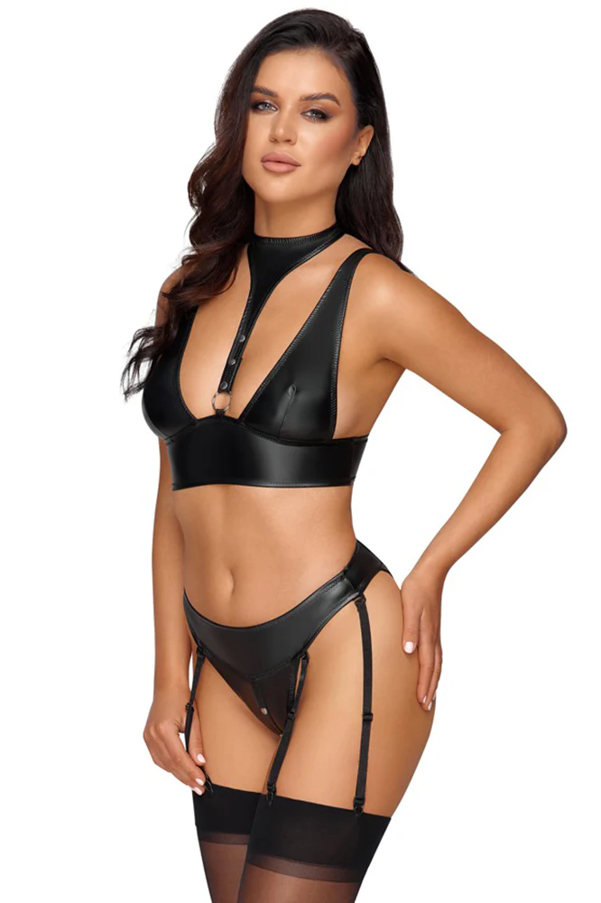 Cottelli Bondage Bralette Set - Image 4