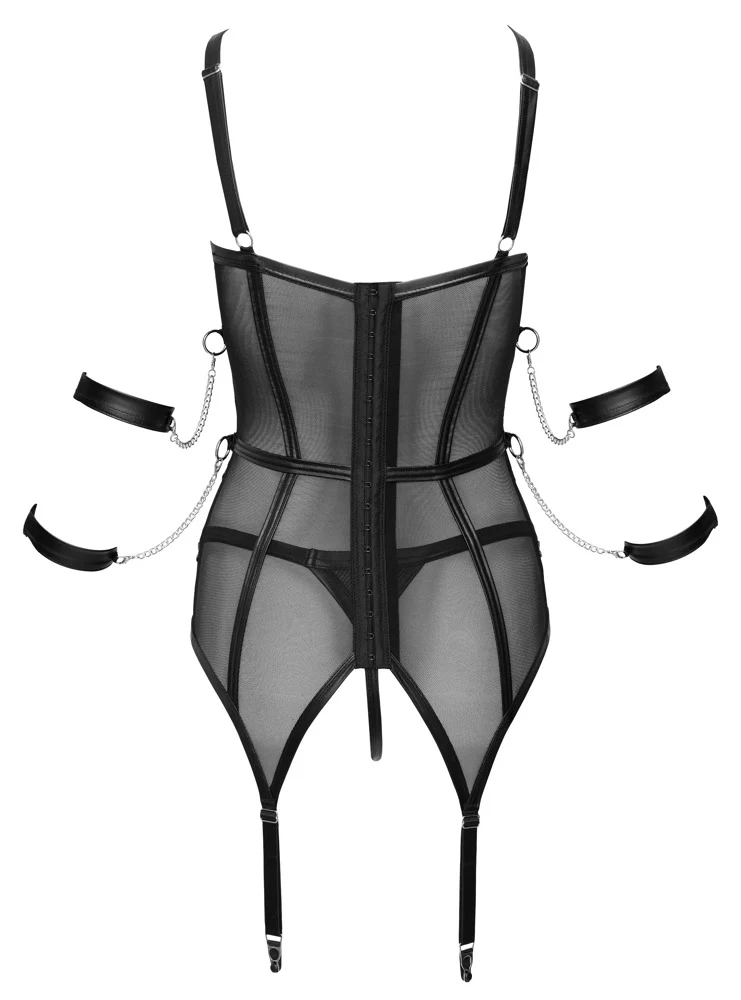 Cottelli Bondage Harness Lingerie Set - Image 8