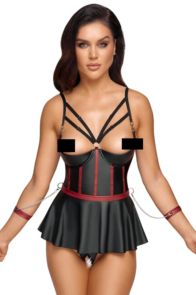 Cottelli Bondage Longline Set - Image 4
