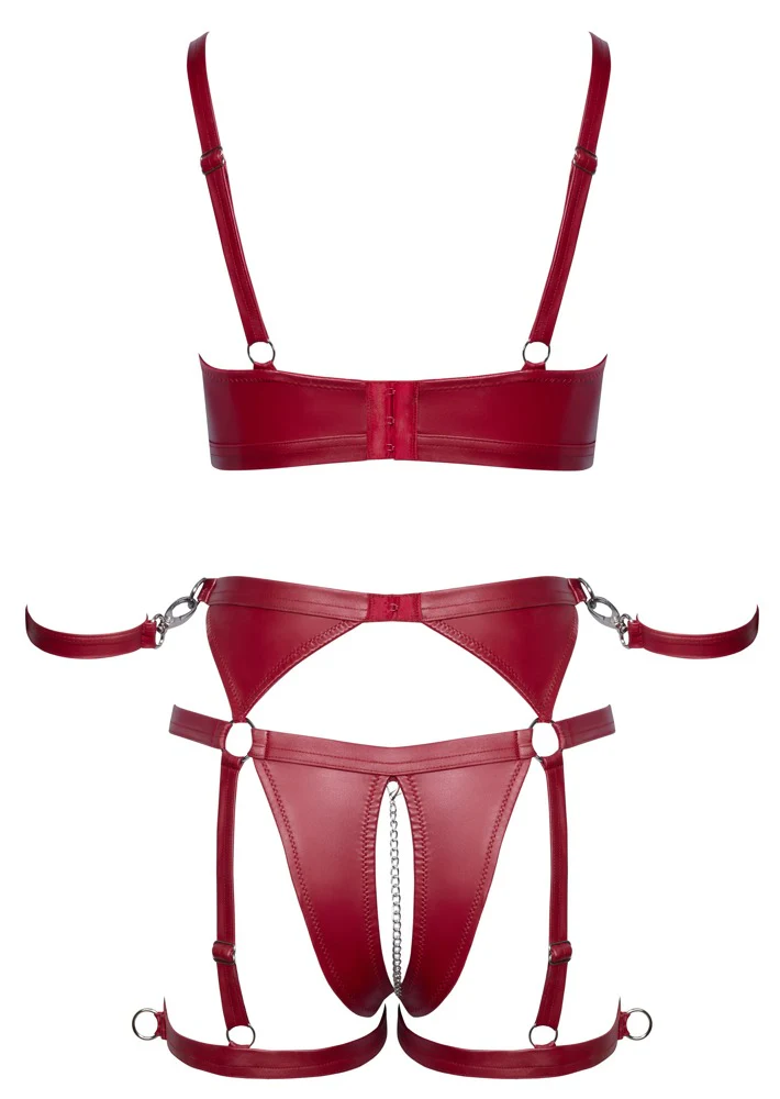 Cottelli Bondage Red Set (L. XL) - Image 11