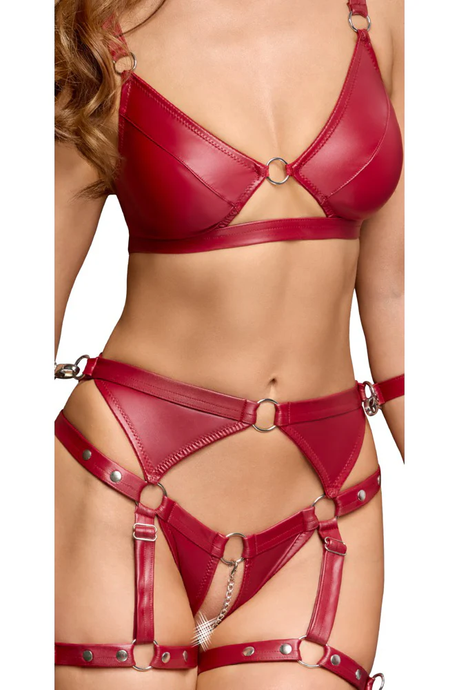 Cottelli Bondage Red Set (L. XL) - Image 7