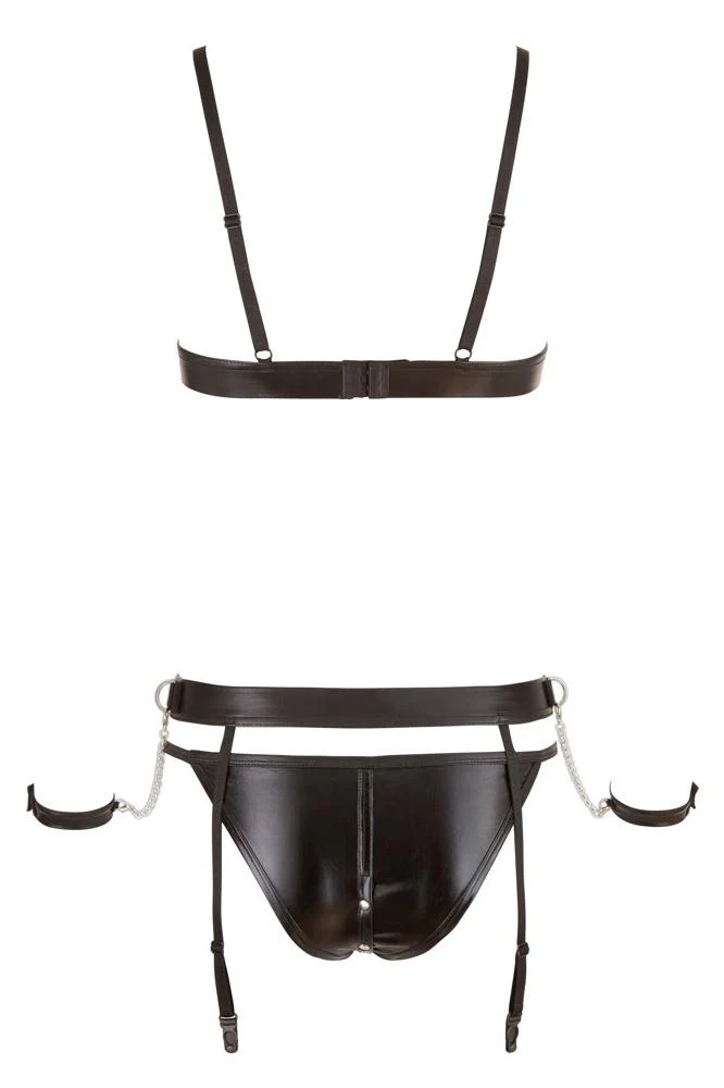 Cottelli Bondage Suspender Set - Image 5