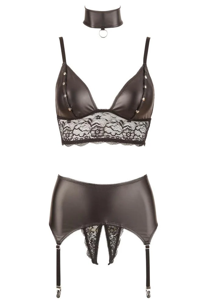 Cottelli Bondage Suspender Set - Image 6