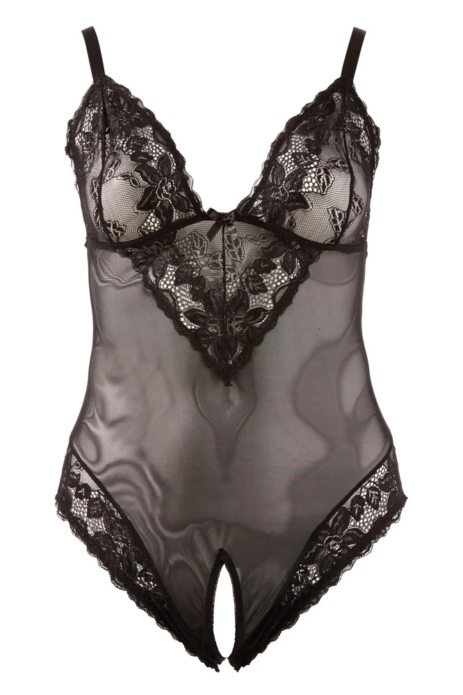 Cottelli Collection Plus Size Crotchless Body - Image 2