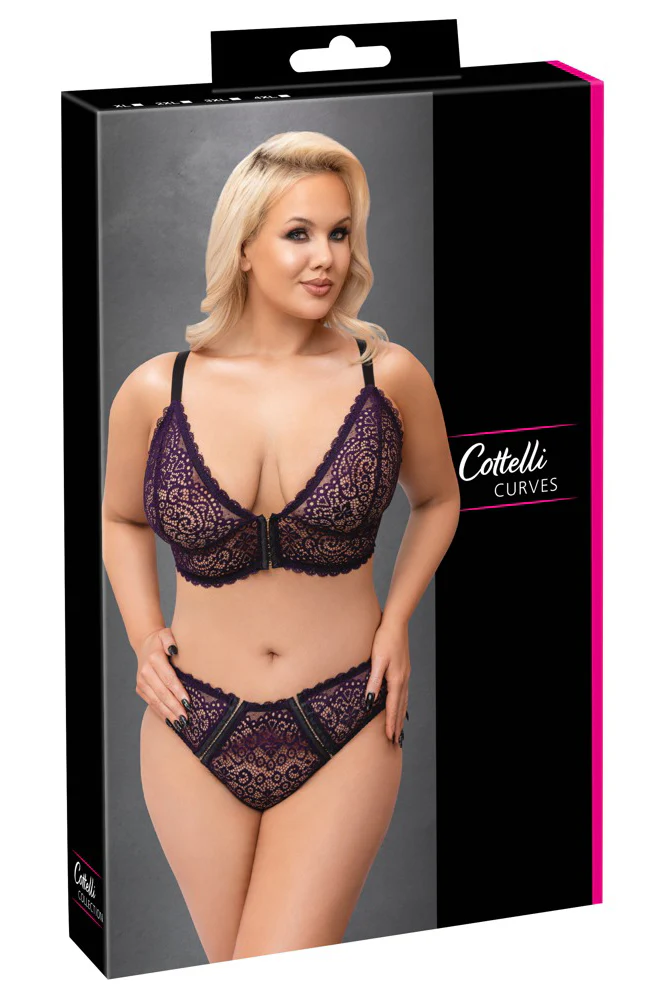 Cottelli Curves Purple Set - Image 11