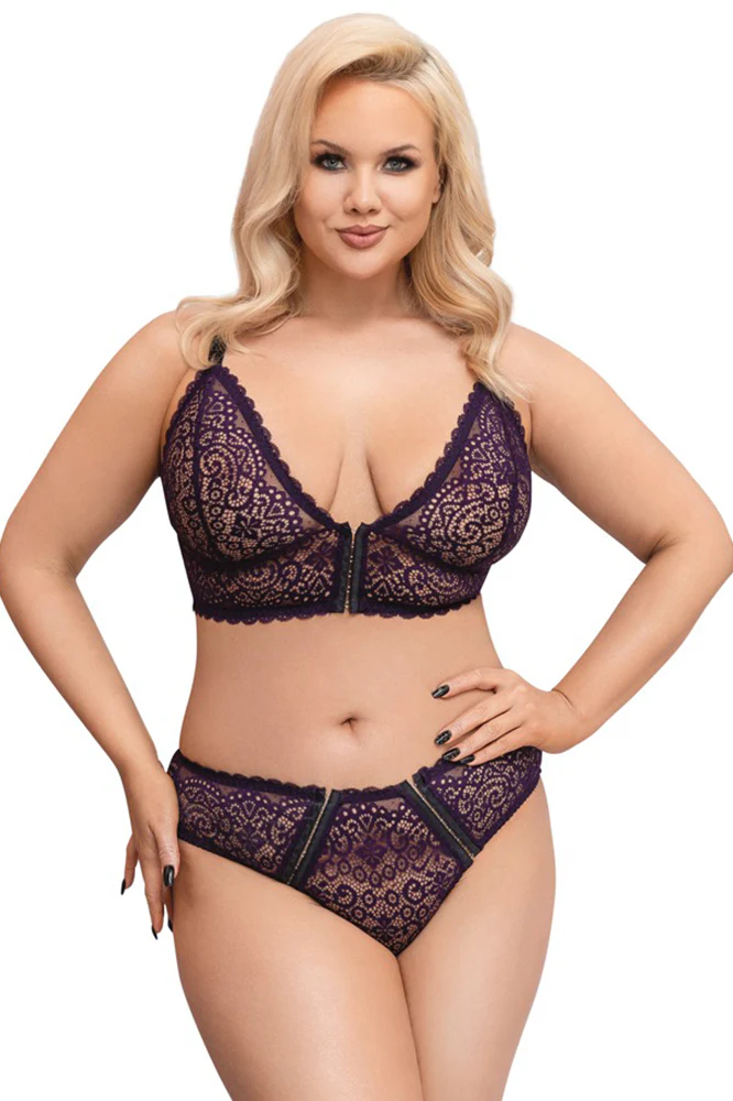 Cottelli Curves Purple Set - Image 4