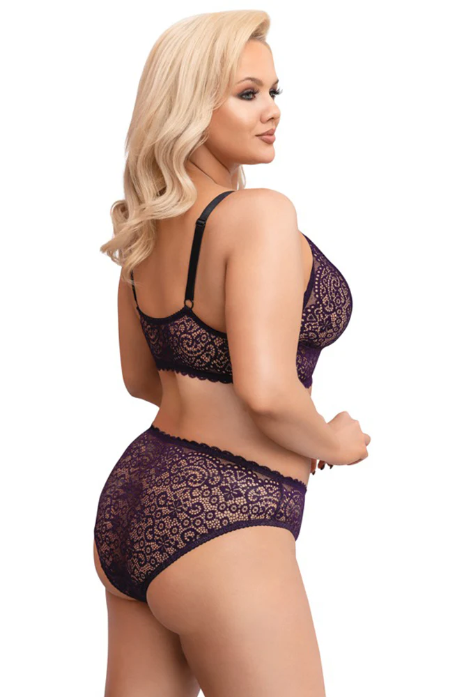 Cottelli Curves Purple Set - Image 6
