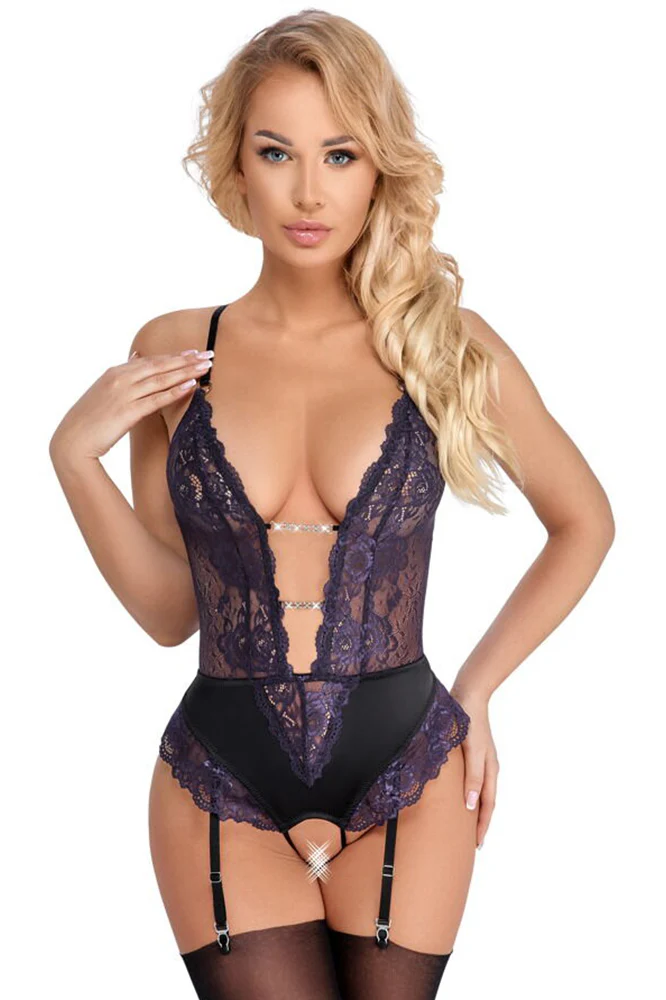 Cottelli Lingerie Diamante Body - Image 3