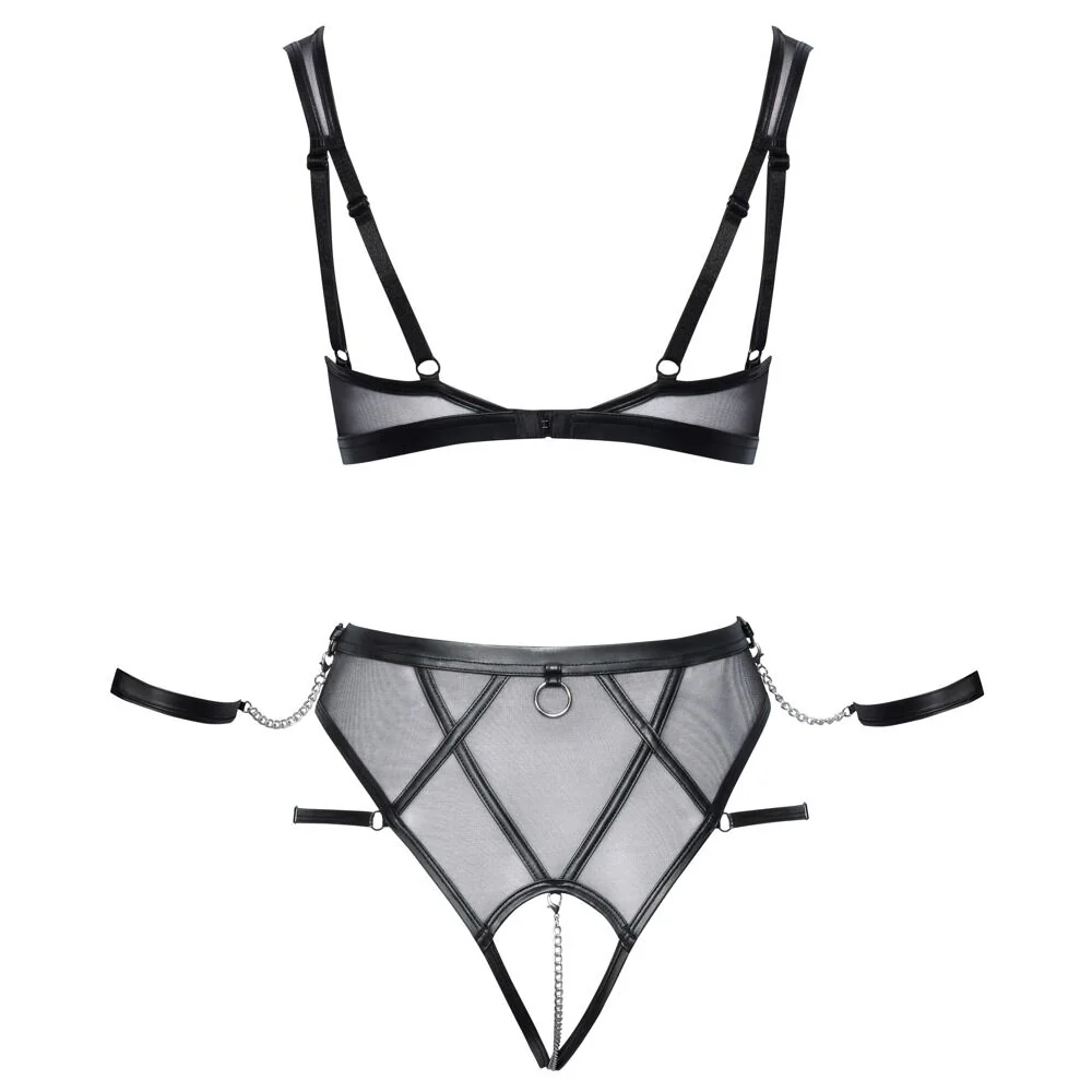 Cottelli Lingerie Harness Lingerie Set - Image 11