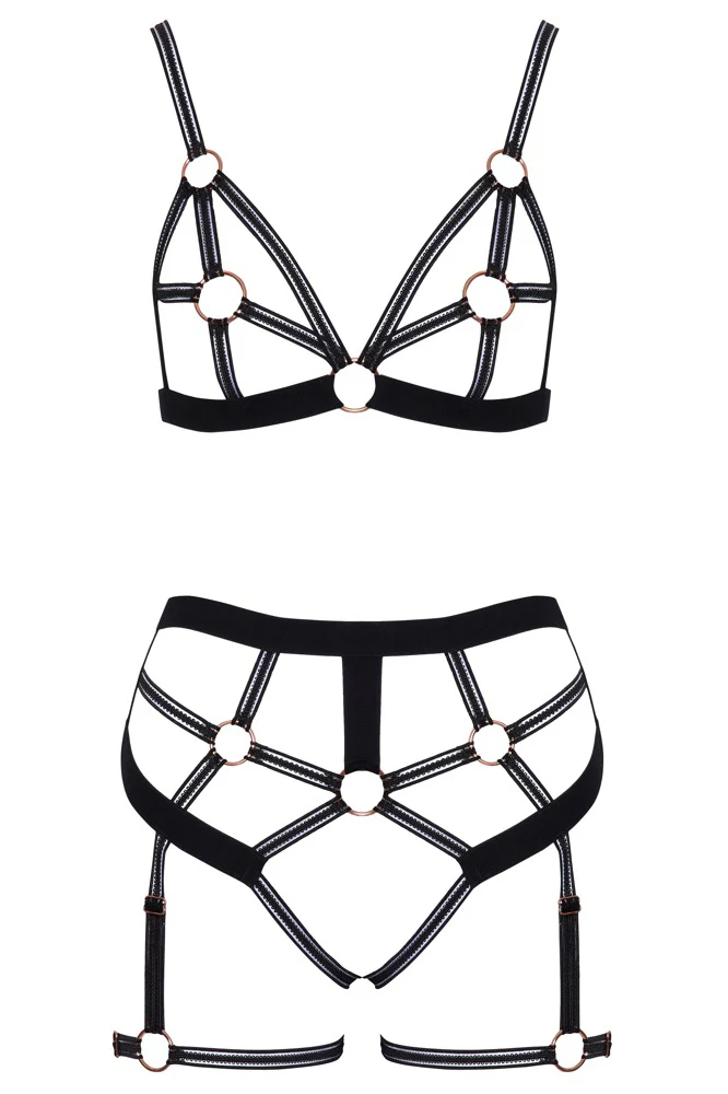 Cottelli lingerie Harness Set - Image 10
