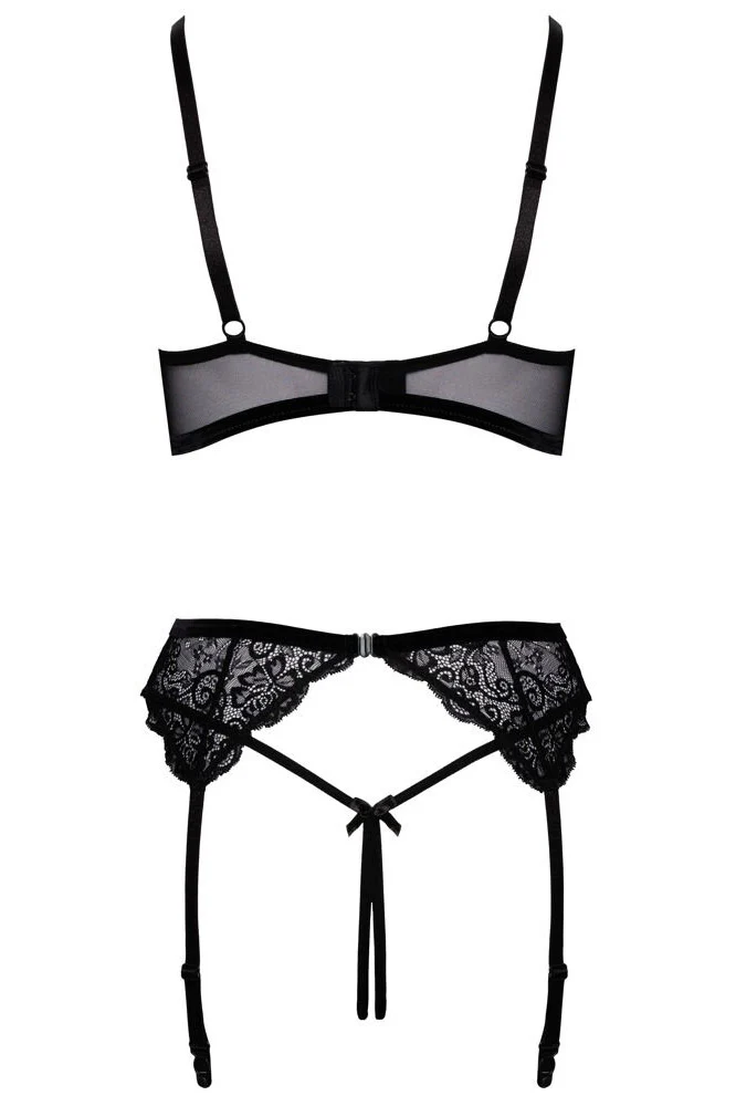 Cottelli Lingerie Shelf Bra Set - Image 7