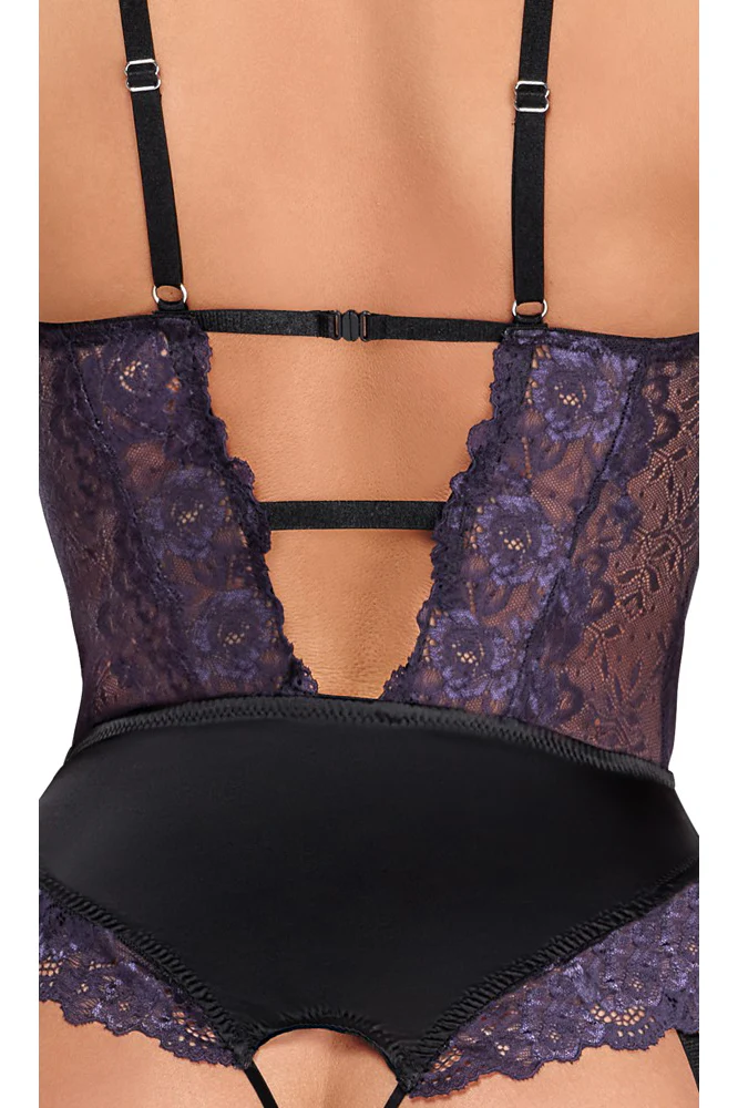 Cottelli Lingerie Super Seductive Purple Body - Image 8