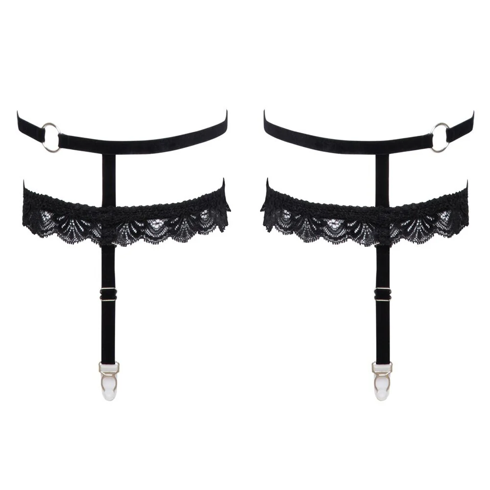 Cottelli Lingerie Suspender Garters Set 1 - Image 2