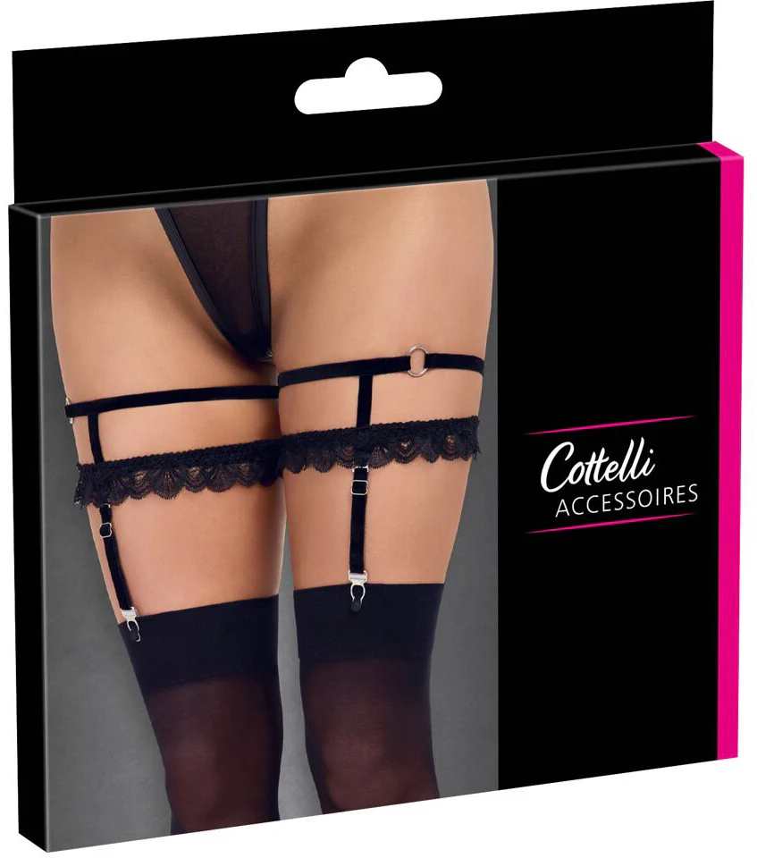 Cottelli Lingerie Suspender Garters Set 1 - Image 3