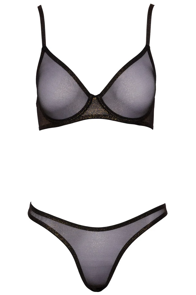 Cottelli Lingerie Transparent Set - Image 6