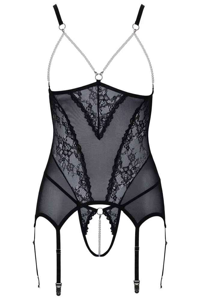 Cottelli Open Cup Cami Suspender (L) - Image 9