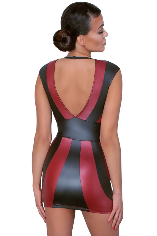 Cottelli Party Black Red Dress - Image 4