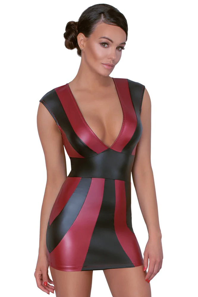 Cottelli Party Black Red Dress - Image 5