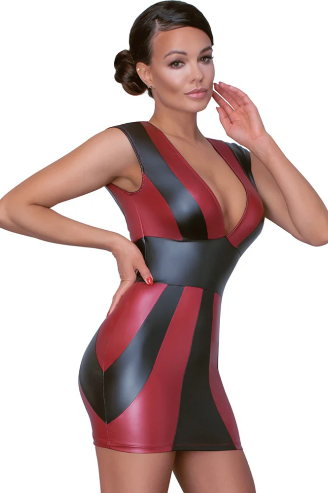 Cottelli Party Black Red Dress - Image 7
