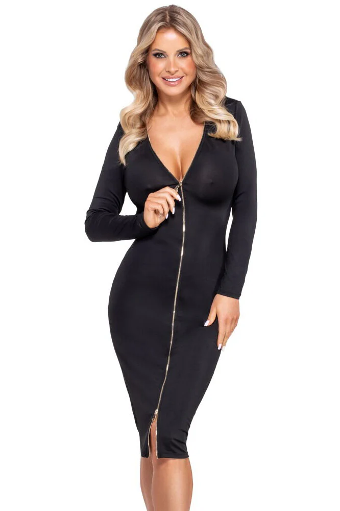 Cottelli Party Long-sleeved Dress - Image 3