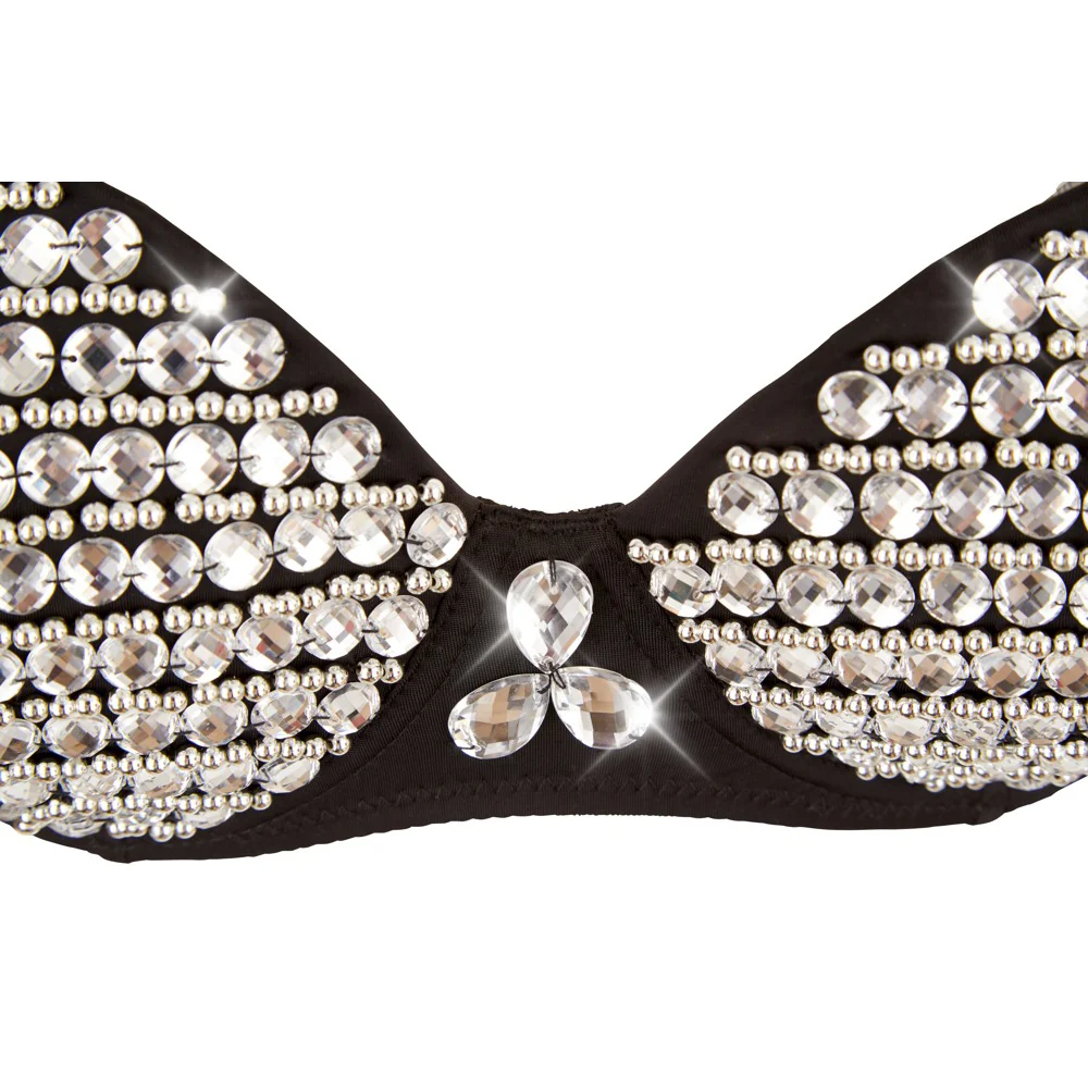 Cottelli Party Rhinestone Pearl Bra - Image 4