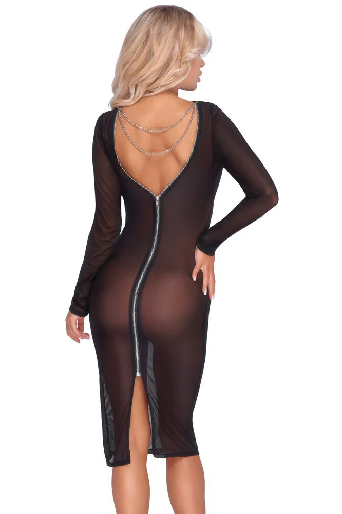 Cottelli Party Transparent Dress - Image 6